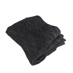 The North Face Cropped Pants Womens Medium Black Space Dye Cargo Stretch Capris